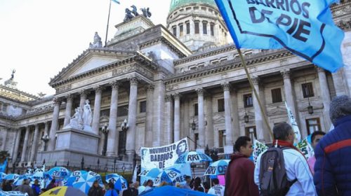 Ollas populares y vigilia contra el Presupuesto