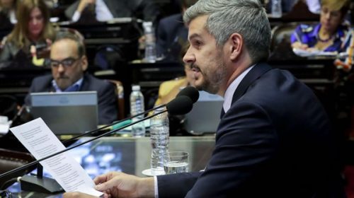 Marcos Peña defendió el Presupuesto: “Tiene coherencia y los valores correctos”