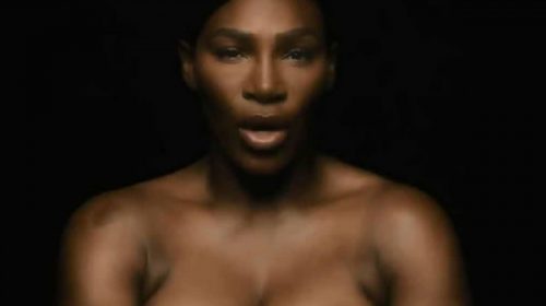Serena Williams se desnudó por el cáncer de mama