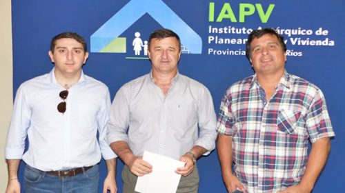 Gestionan la construcción de nuevas viviendas en Villa del Rosario Gestionan la construcción de nuevas viviendas en Villa del Rosario