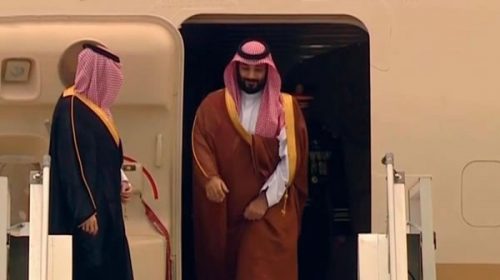 El príncipe de Arabia Saudita llegó a la Argentina en medio de denuncias