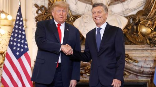 Macri le agradeció a Trump “el apoyo a la Argentina en tiempos difíciles”