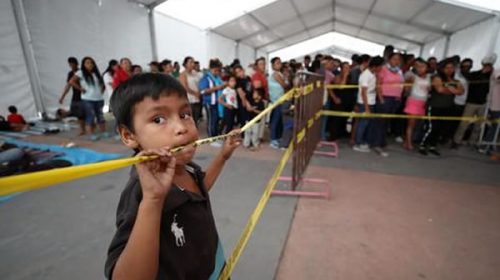 La angustia de los niños migrantes