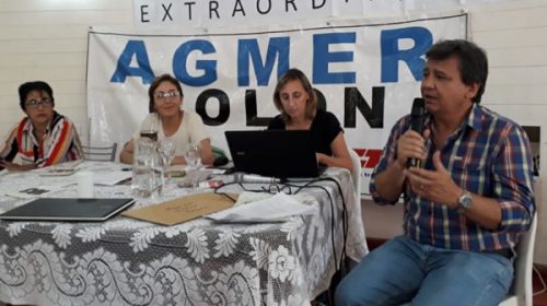 El Congreso de Agmer resolvió acatar la conciliación obligatoria