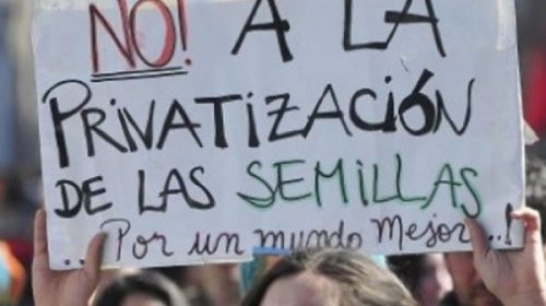 Realizarán una marcha contra la Ley de Semillas y en rechazo al intento de habilitar las fumigaciones Realizarán una marcha contra la Ley de Semillas y en rechazo al intento de habilitar las fumigaciones
