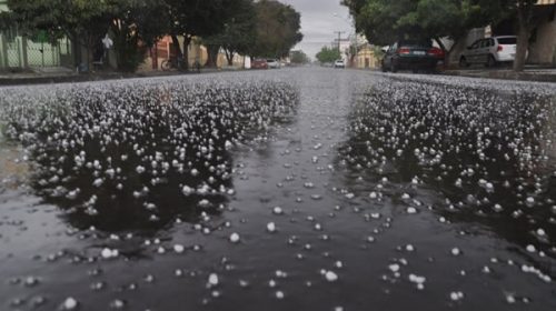 Tormentas fuertes y caída de granizo para parte de Entre Ríos