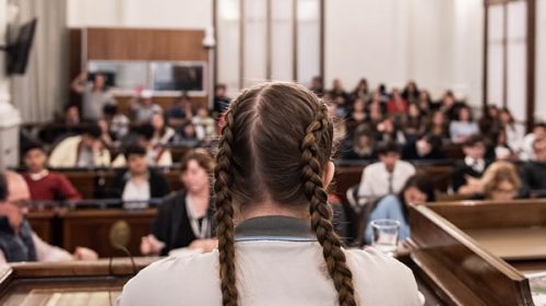 Comenzó la etapa provincial del Senado Juvenil Comenzó la etapa provincial del Senado Juvenil