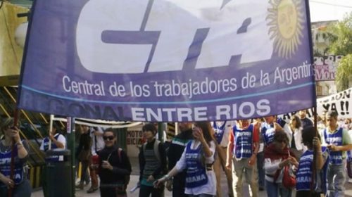 CTA Entre Ríos manifestó su repudio “a la actitud entreguista” el gobierno nacional ante el G20