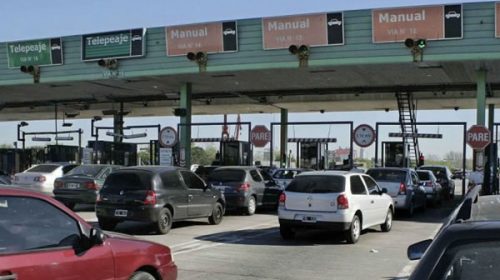 Autorizan subas en peajes en rutas de todo el país
