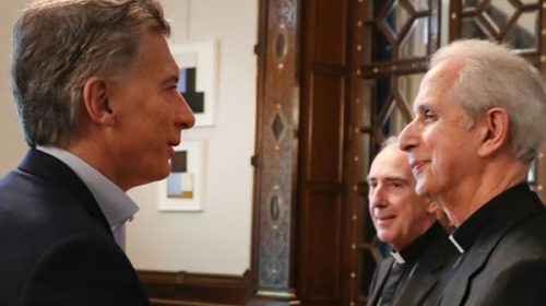 Macri a la Iglesia: “Tenemos meses duros por delante”
