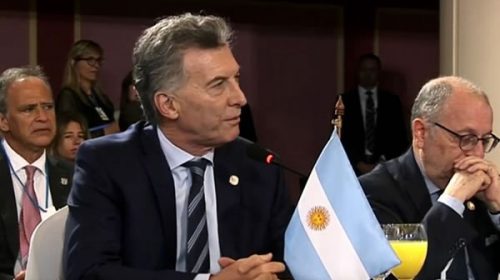 Mauricio Macri: “Debemos trabajar para restituir la democracia en Venezuela”