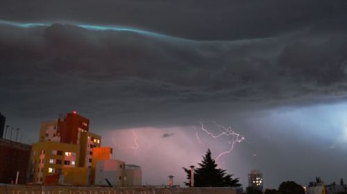 Entre Ríos, otra vez en zona de alerta por tormentas fuertes y caída de granizo