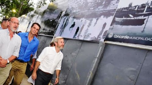 Cresto y Frigerio reconocieron a las instituciones que ayudaron a Concordia en la inundación del 2015