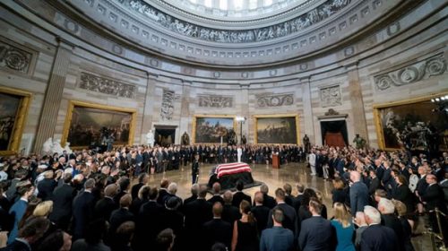 EE.UU. prepara un imponente funeral de Estado para George Bush