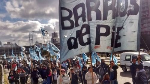 Organizaciones sociales vuelven a marchar y amenazan con un acampe