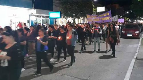 Chajarí marchó para pedir justicia por la mujer brutalmente asesinada