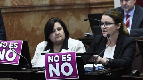 Kunath destacó la sanción en el Senado de la “Ley Micaela”