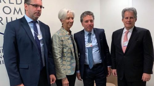 Lagarde elogió la estabilidad financiera