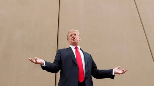 Trump propone construir el muro con México de acero en lugar de cemento