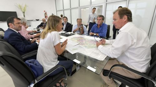 En frentes simultáneos, el equipo de gobierno trabaja en los territorios afectados por las lluvias