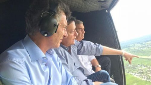 Apremiado por la crisis en Chaco, Macri tuvo que desviar su regreso desde Brasil Apremiado por la crisis en Chaco, Macri tuvo que desviar su regreso desde Brasil