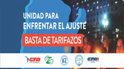 Se realizan protestas en varias ciudades entrerrianas para rechazar los tarifazos