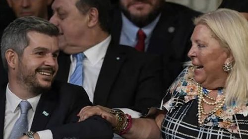 Peña visitó a Carrió en su chacra para sellar la nueva armonía Peña visitó a Carrió en su chacra para sellar la nueva armonía