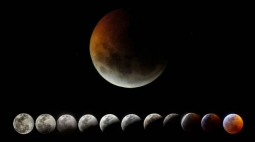 El primer eclipse total de 2019 tiñó de rojo una increíble Superluna