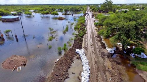 Todavía hay unas 2.500 personas evacuadas por las inundaciones en el Litoral