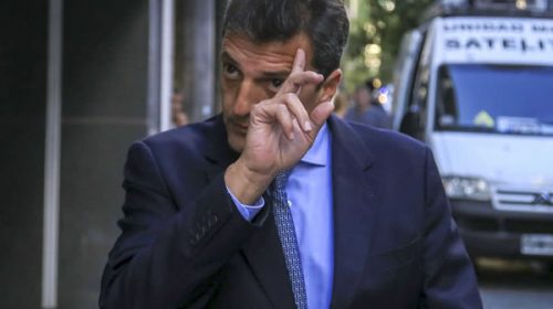 Massa dijo que irá por la Presidencia