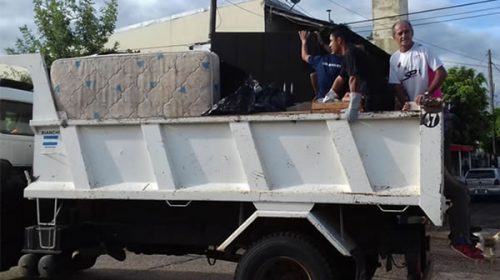 Ascienden a 88 las familias evacuadas en Concordia