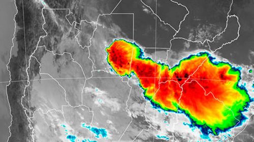 Renovaron alerta por tormentas para una zona de Entre Ríos y otras 6 provincias