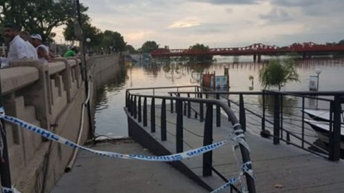 La bajante del Uruguay favorece la situación del río Gualeguaychú