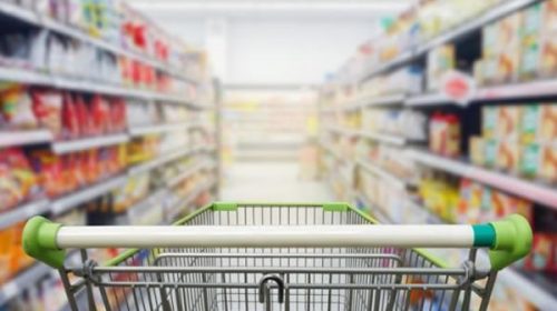 Compras en supermercados cayeron 3% en enero
