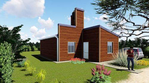 Comienza la construcción de las primeras viviendas de madera financiadas por la provincia