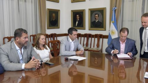 La provincia cedió en comodato al municipio de Concordia los terrenos del polideportivo municipal