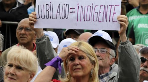 Los jubilados argentinos son los más afectados por la inflación, según un estudio