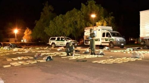 Hallaron droga en camión que llevaba supuestas donaciones para inundados entrerrianos