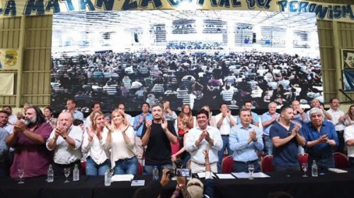 Sin Kicillof, el PJ bonaerense selló la unidad con el kirchnerismo
