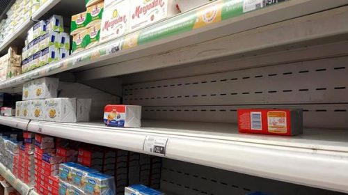 Advierten por desabastecimiento y fuerte suba de precios en las góndolas de lácteos