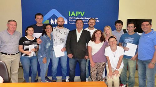 La provincia realizó desembolsos de créditos hipotecarios para la construcción de vivienda en terreno propio