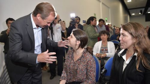 Bordet valoró el rol de los docentes en la integración de niños con discapacidad en la escuela