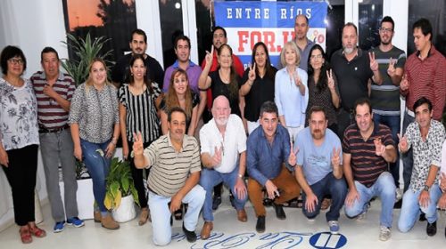 La Concertación Forja respaldó a la fórmula Bordet-Stratta