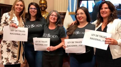 El Senado le dio media sanción a la Ley Nacional de Talles