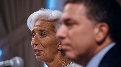 Dujovne se reúne con Lagarde y el secretario del Tesoro estadounidense