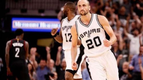 Los Spurs retiran la 20 de Ginóbili con gran fiesta y camisetas a $ 8000