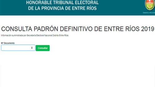 Ya se puede consultar el padrón definitivo para las elecciones del 14 de abril
