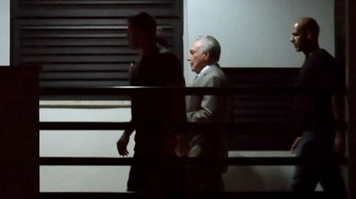 Temer quedó preso acusado de corrupción por el Lava Jato