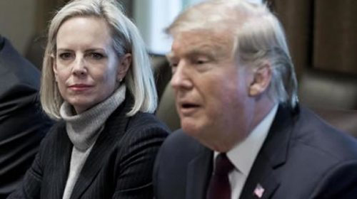 Donald Trump prescinde de su ministra responsable de inmigración