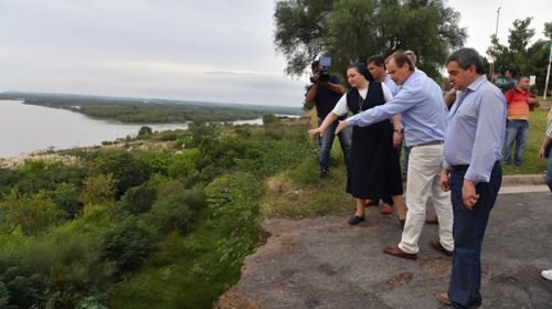 La provincia se hará cargo de la obra de estabilización de barrancas en Diamante